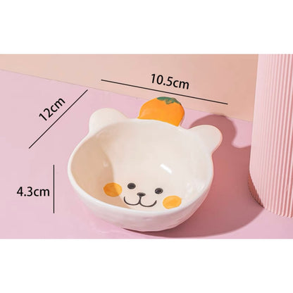 Cute Cartoon Ceramic Dip Bowl-Furever Adorable