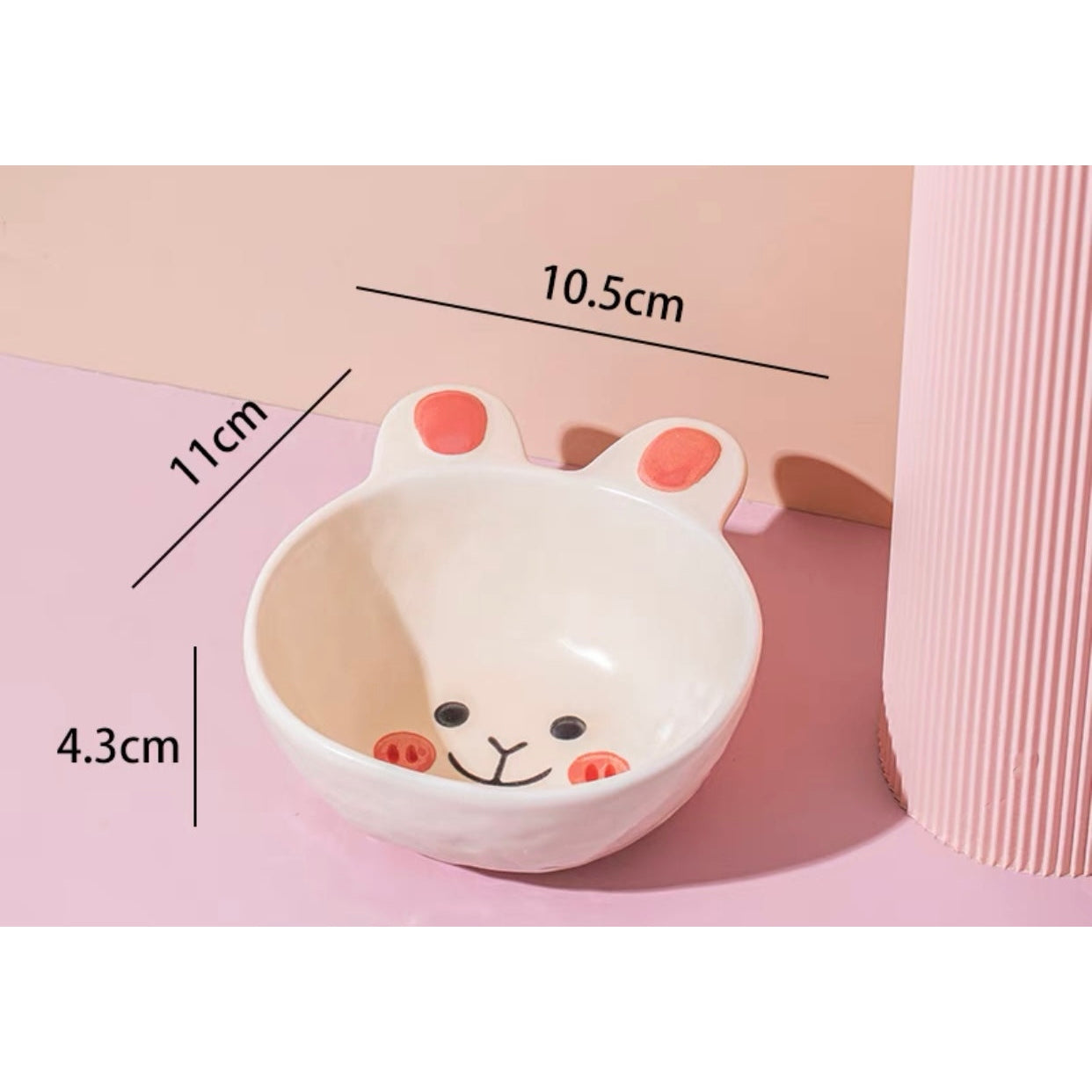 Cute Cartoon Ceramic Dip Bowl-Furever Adorable