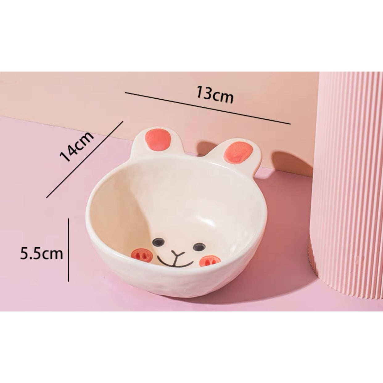 Cute Cartoon Ceramic Dip Bowl-Furever Adorable