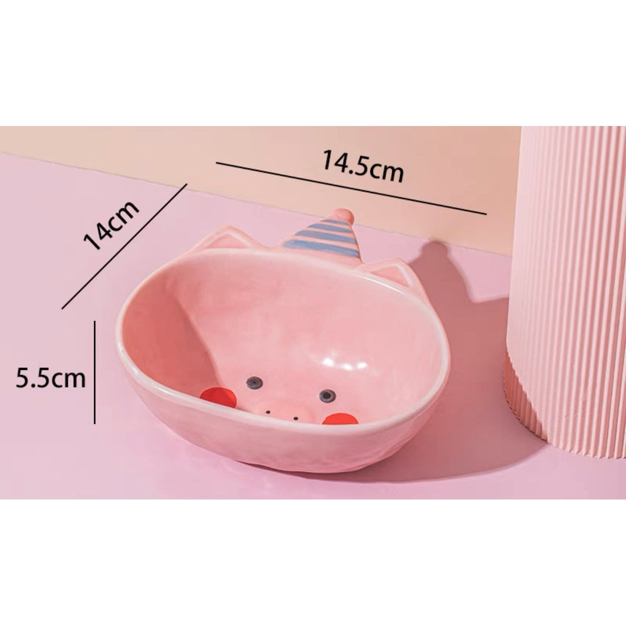 Cute Cartoon Ceramic Dip Bowl-Furever Adorable