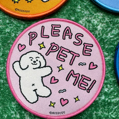 Cute Companion Adhesive Patches: Pet Character Social Stickers Furever Adorable