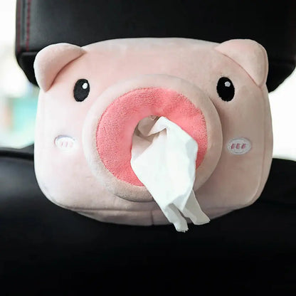 Cute Animal Car Tissue Box Holder-Furever Adorable