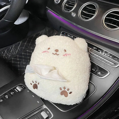 Cute Animal Car Tissue Box Holder-Furever Adorable