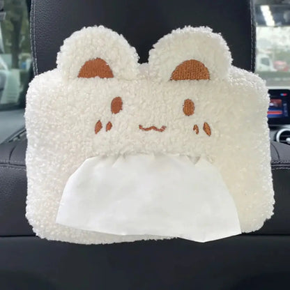 Cute Animal Car Tissue Box Holder-Furever Adorable