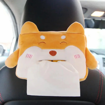 Cute Animal Car Tissue Box Holder-Furever Adorable