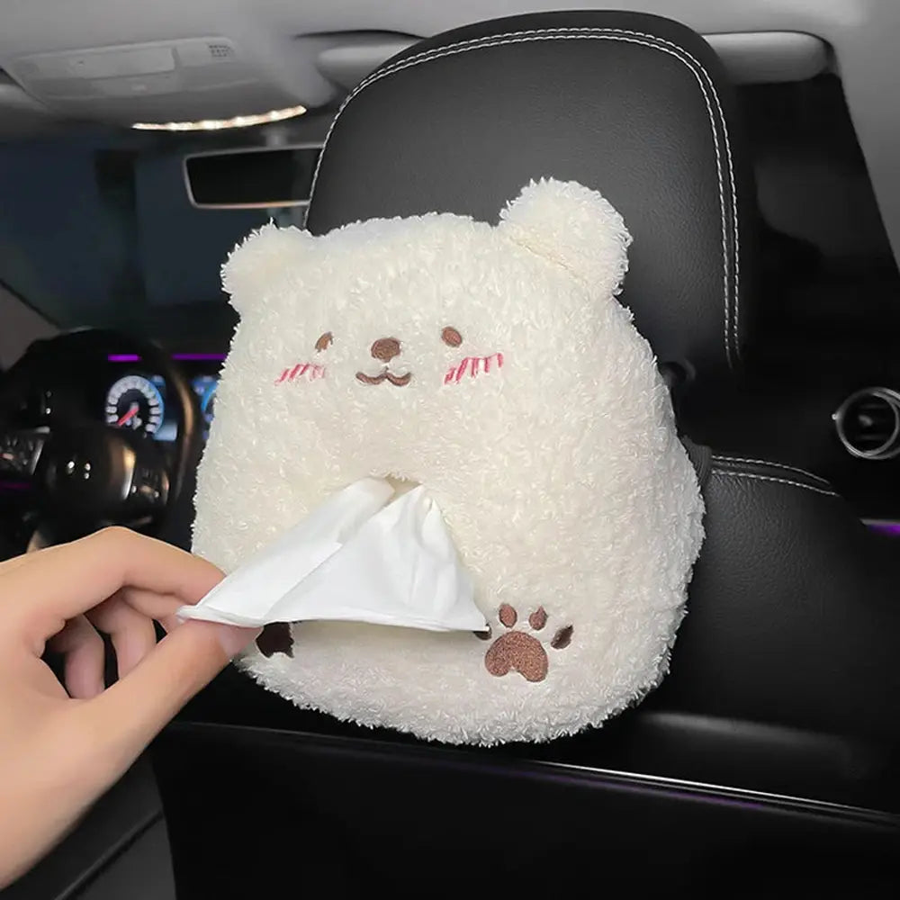 Cute Animal Car Tissue Box Holder-Furever Adorable