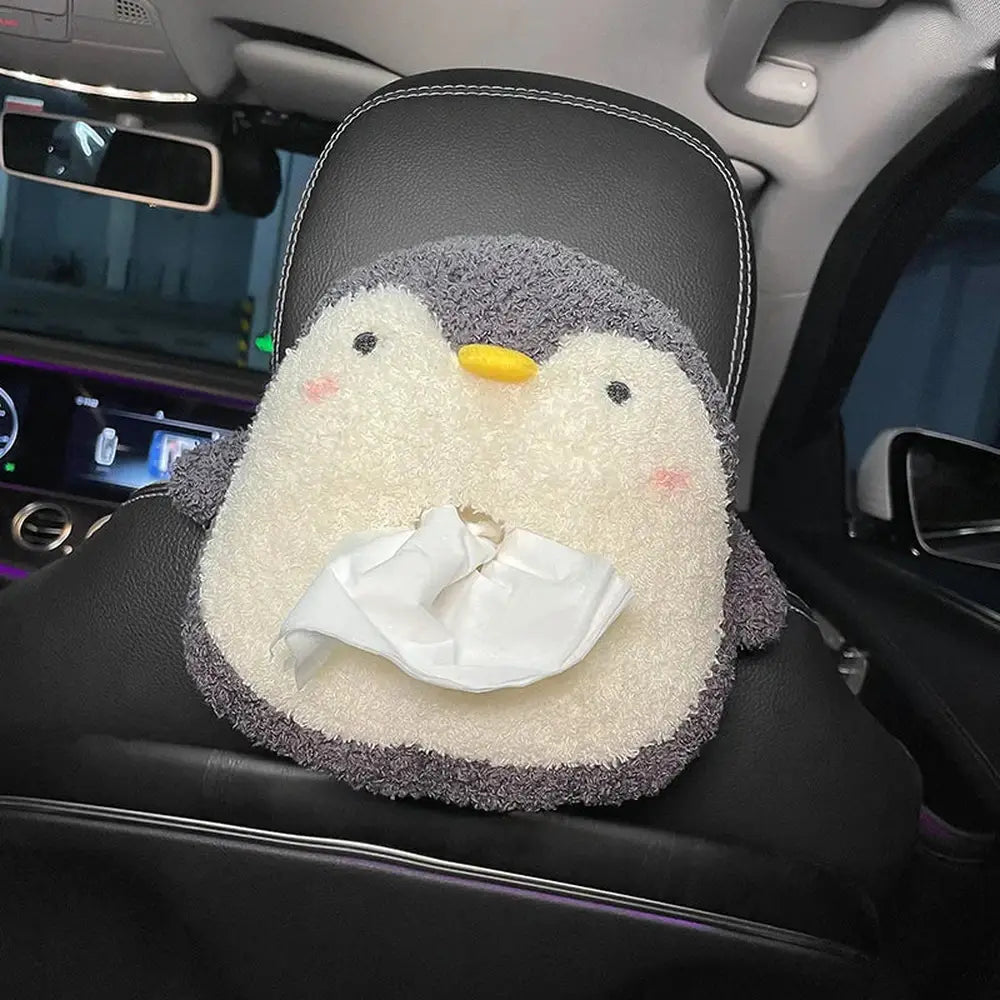 Cute Animal Car Tissue Box Holder-Furever Adorable