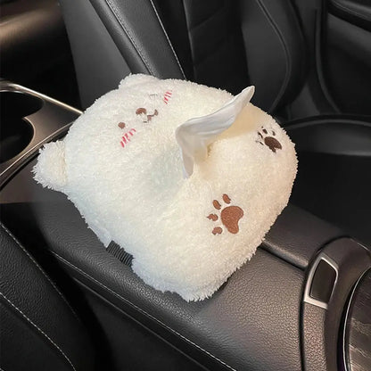 Cute Animal Car Tissue Box Holder-Furever Adorable