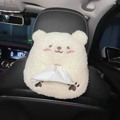 Cute Animal Car Tissue Box Holder-Furever Adorable