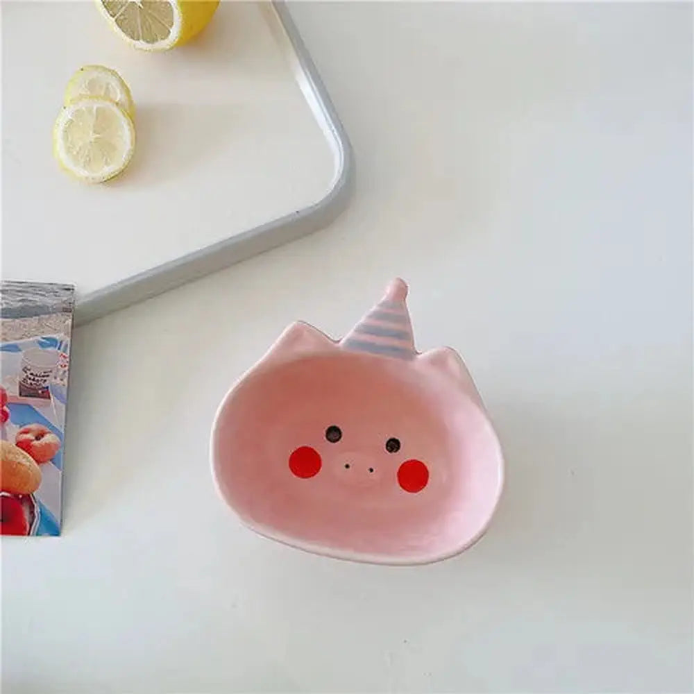 Cute Cartoon Ceramic Dip Bowl-Furever Adorable