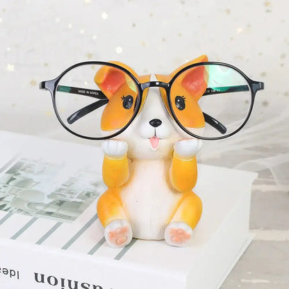 Cute Puppy Eyeglasses Holder Stand-Furever Adorable