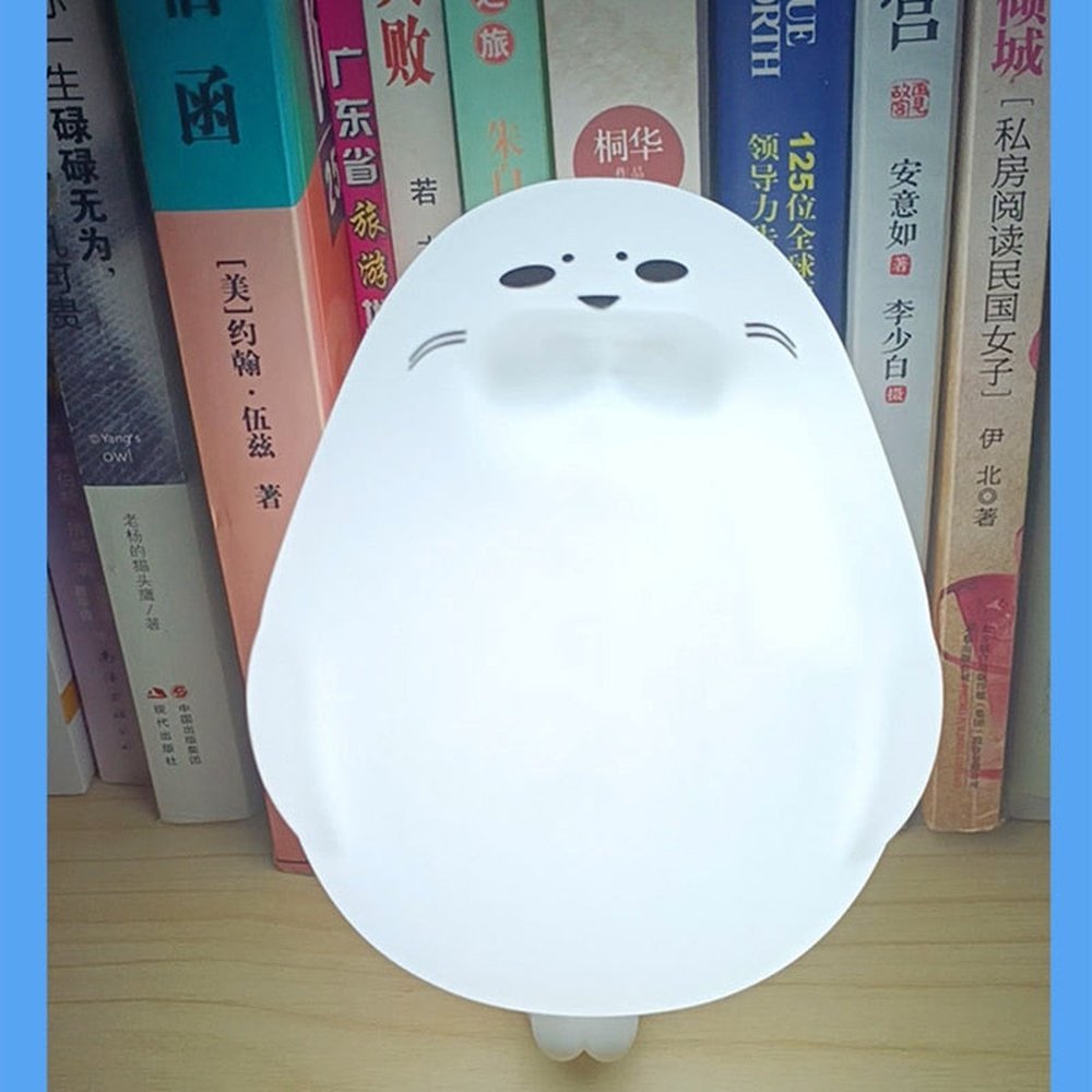 Cute Seal Night Light-Furever Adorable