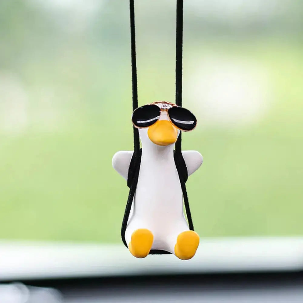 Cute Swing Duck Car Hanging Ornament-Furever Adorable