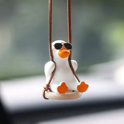 Cute Swing Duck Car Hanging Ornament-Furever Adorable