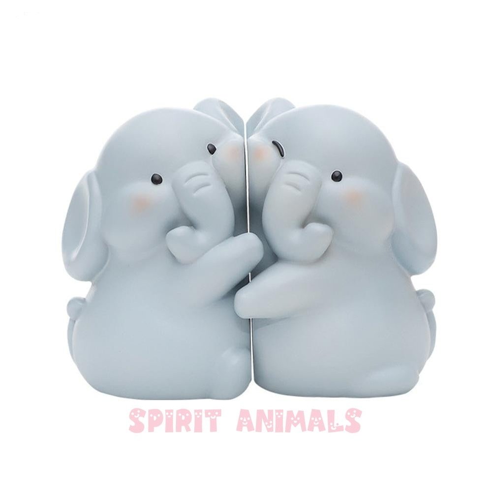 Elephants Decorative Bookends-Furever Adorable