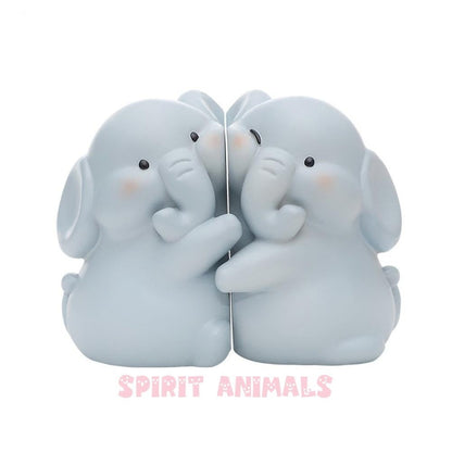 Elephants Decorative Bookends-Furever Adorable