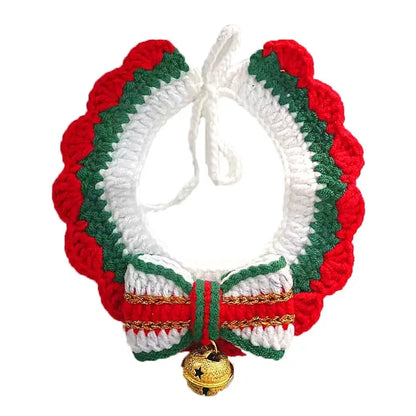 Festive Hand-Woven Pet Collar-Furever Adorable