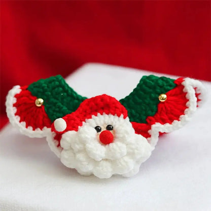 Festive Hand-Woven Pet Collar-Furever Adorable