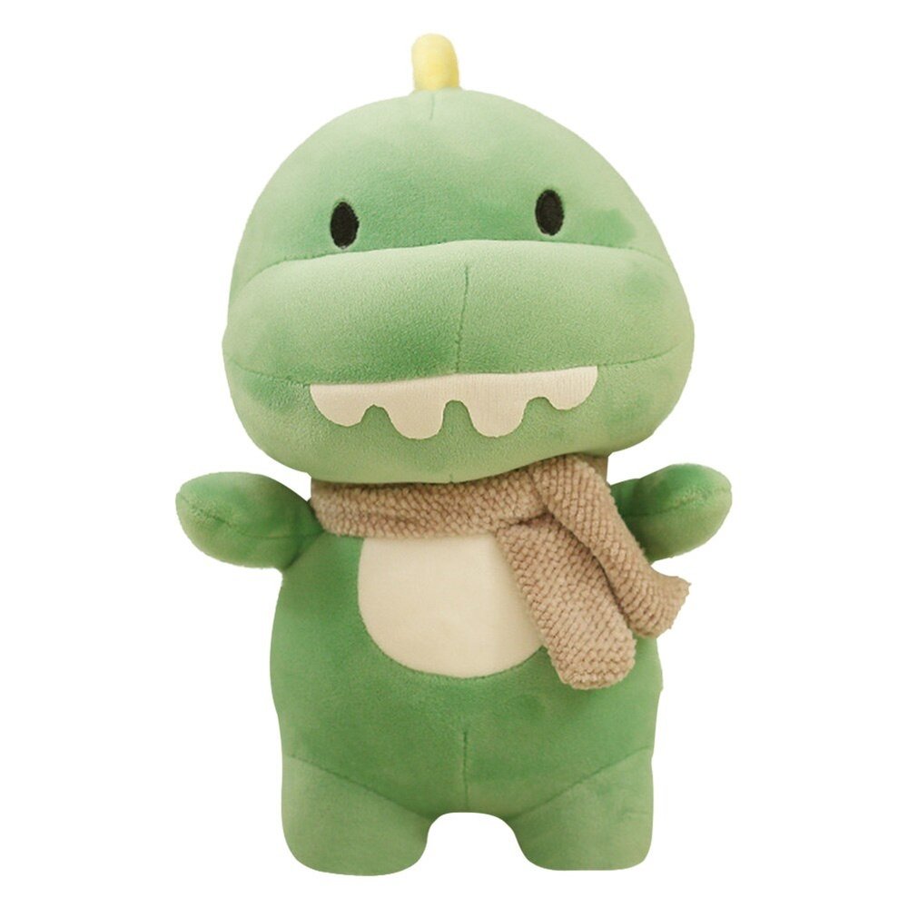 Green Dinosaur Standing Doll Plush Animal Toy-Furever Adorable