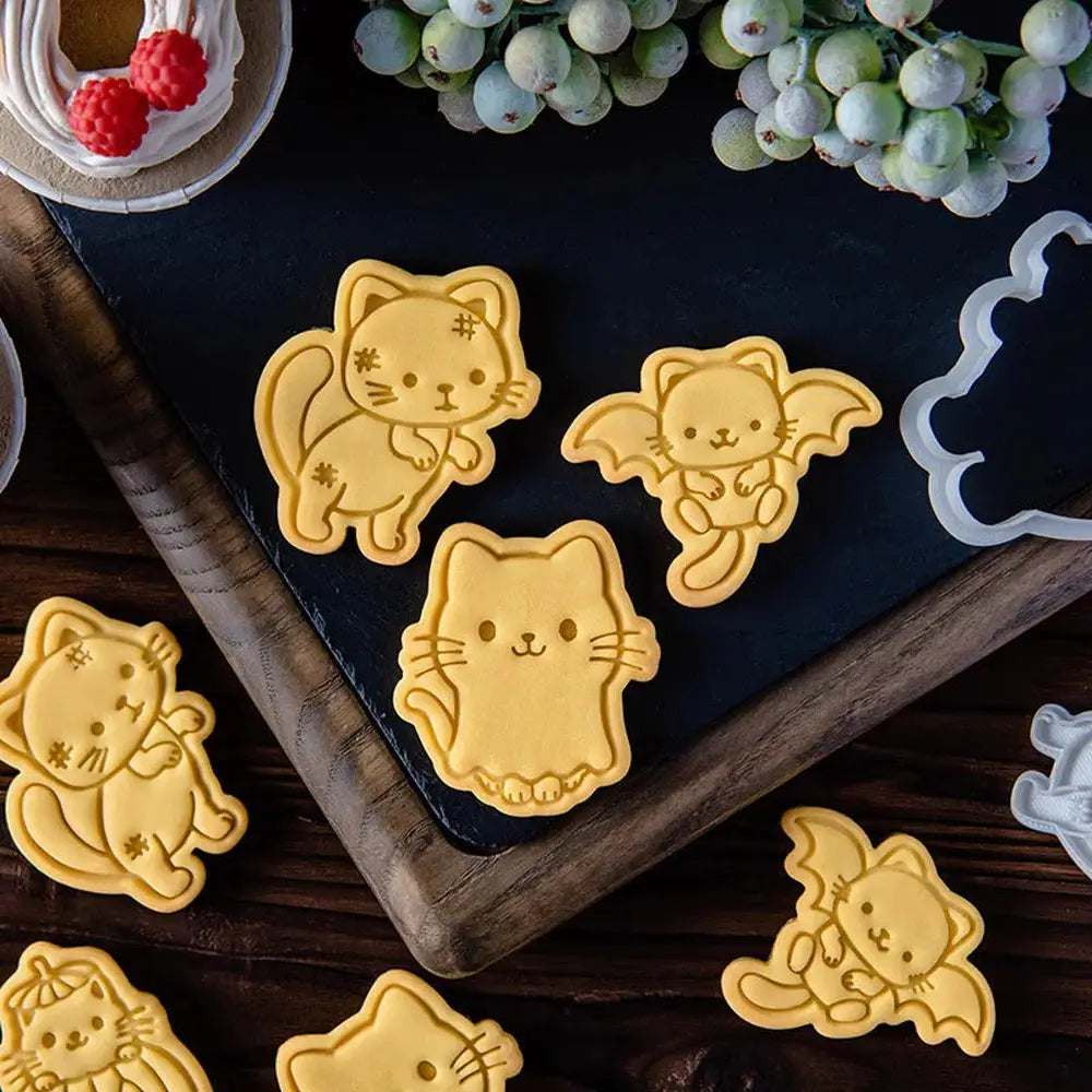 Halloween Cat Cake Mold Set-Furever Adorable