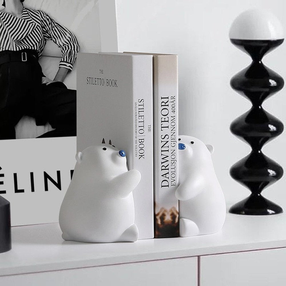 Lovely Bear Bookend-Furever Adorable