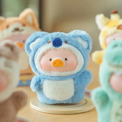 Genuine Canned Lulu Pig Animal Party Forest Theater Series Vinyl Plush Blind Box Cute Lulu Pig Bag Exquisite Pendant Finger Doll Furever Adorable