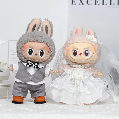 OUTFIT ONLY Labubu Wedding Outfits Furever Adorable