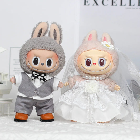 OUTFIT ONLY Labubu Wedding Outfits Furever Adorable