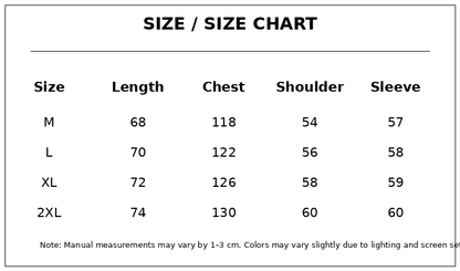 English size chart for grey plush mouse hooded coat in sizes M to 2XL