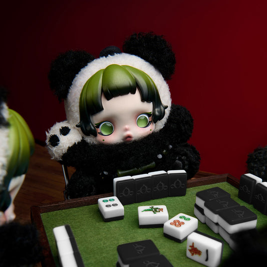 🐼✨ POP MART SKULLPANDA Lazy Panda Plush Doll Pendant ✨🐼 Furever Adorable