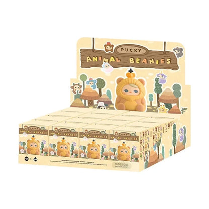 PUCKY ANIMAL BEANIES Series Blind Box Mystery Box Guess Bag Toys Doll Cute Anime Figure Desktop Ornament Collection Furever Adorable