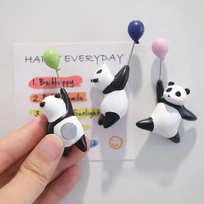 Panda Photo Magnet - Adorable & Playful Fridge Decor-Furever Adorable