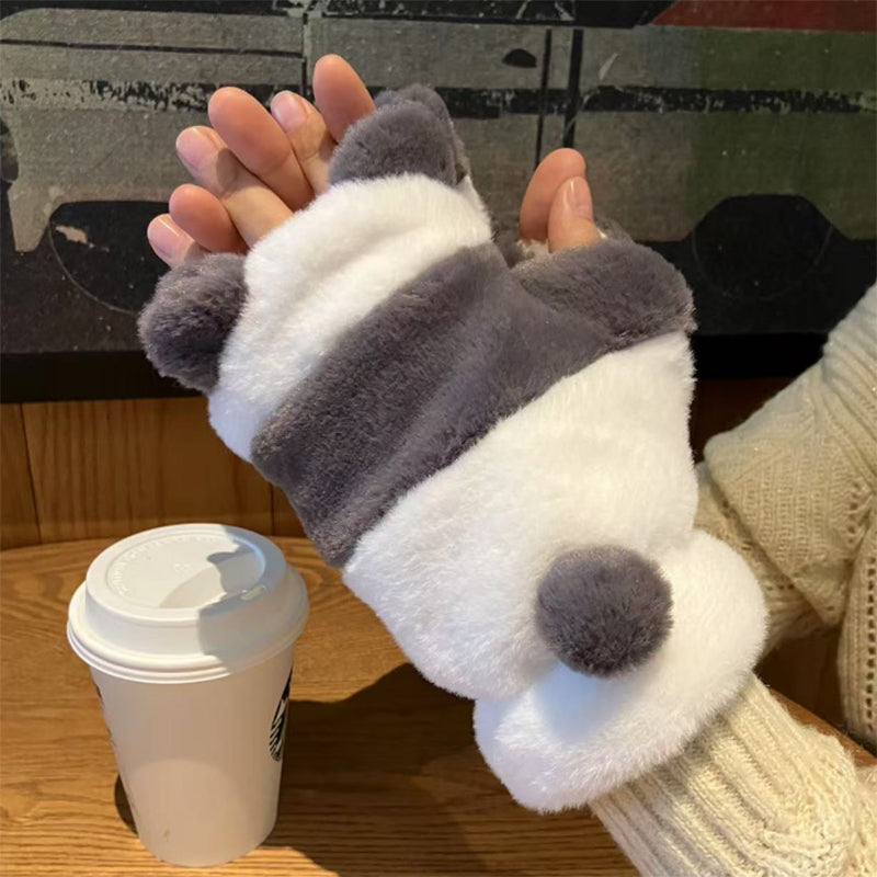 Pawfect Panda Paw-Warmers Furever Adorable 