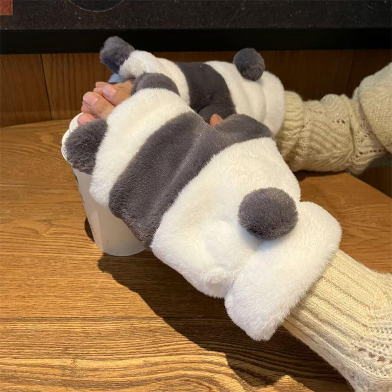 Pawfect Panda Paw-Warmers Furever Adorable 