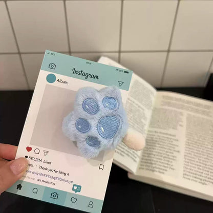 Pawfect Plush 'Pawpsicle' Hair Clips - Zootopia-Inspired Whiskered Accessory Furever Adorable