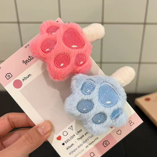 Pawfect Plush 'Pawpsicle' Hair Clips - Zootopia-Inspired Whiskered Accessory Furever Adorable