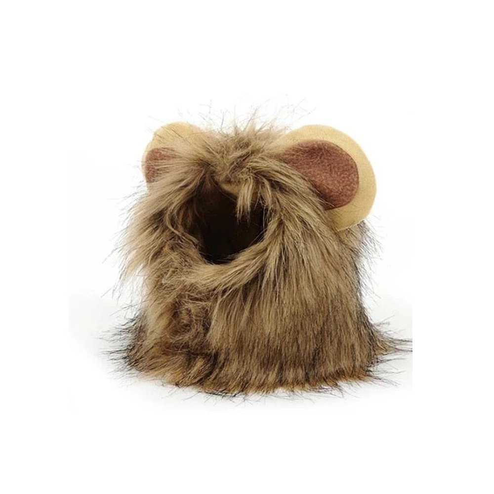 Pet Costume - Lion Mane Cat Wig Hat-Furever Adorable