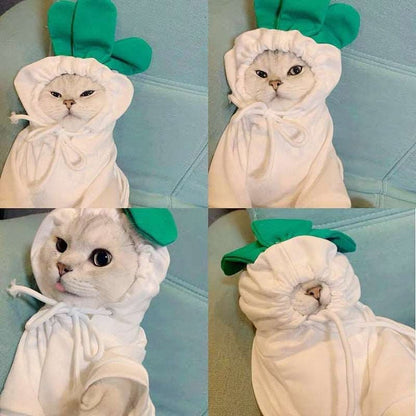 Pet Costume - White Radish-Furever Adorable