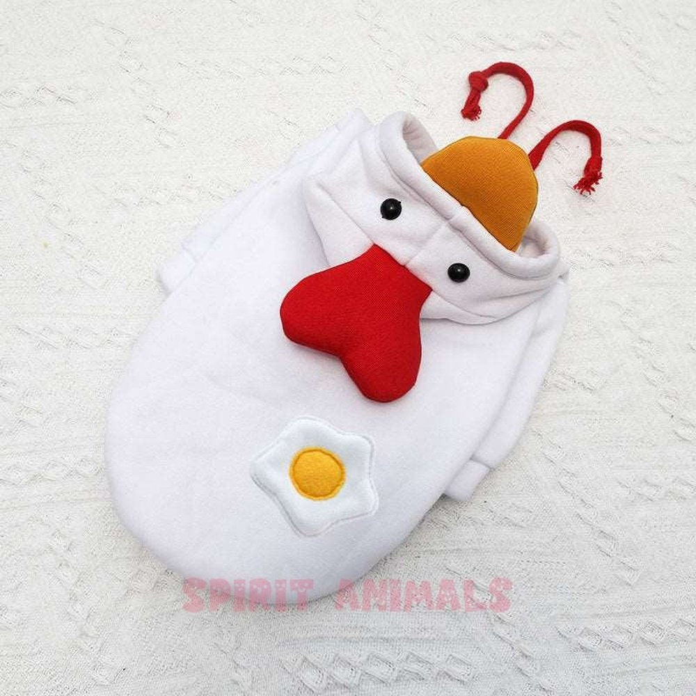 Pet Costume - White / Yellow Chicken-Furever Adorable