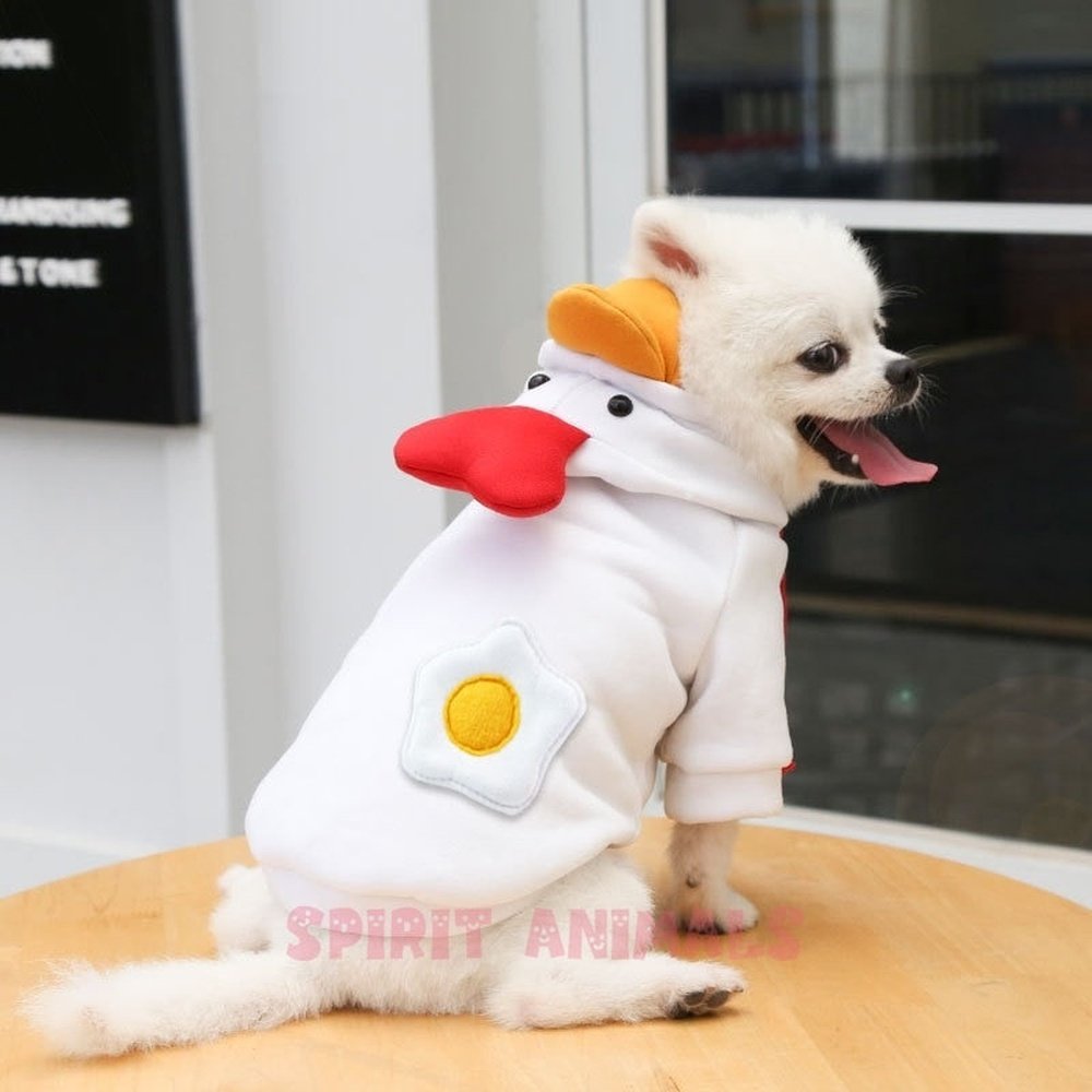 Pet Costume - White / Yellow Chicken-Furever Adorable