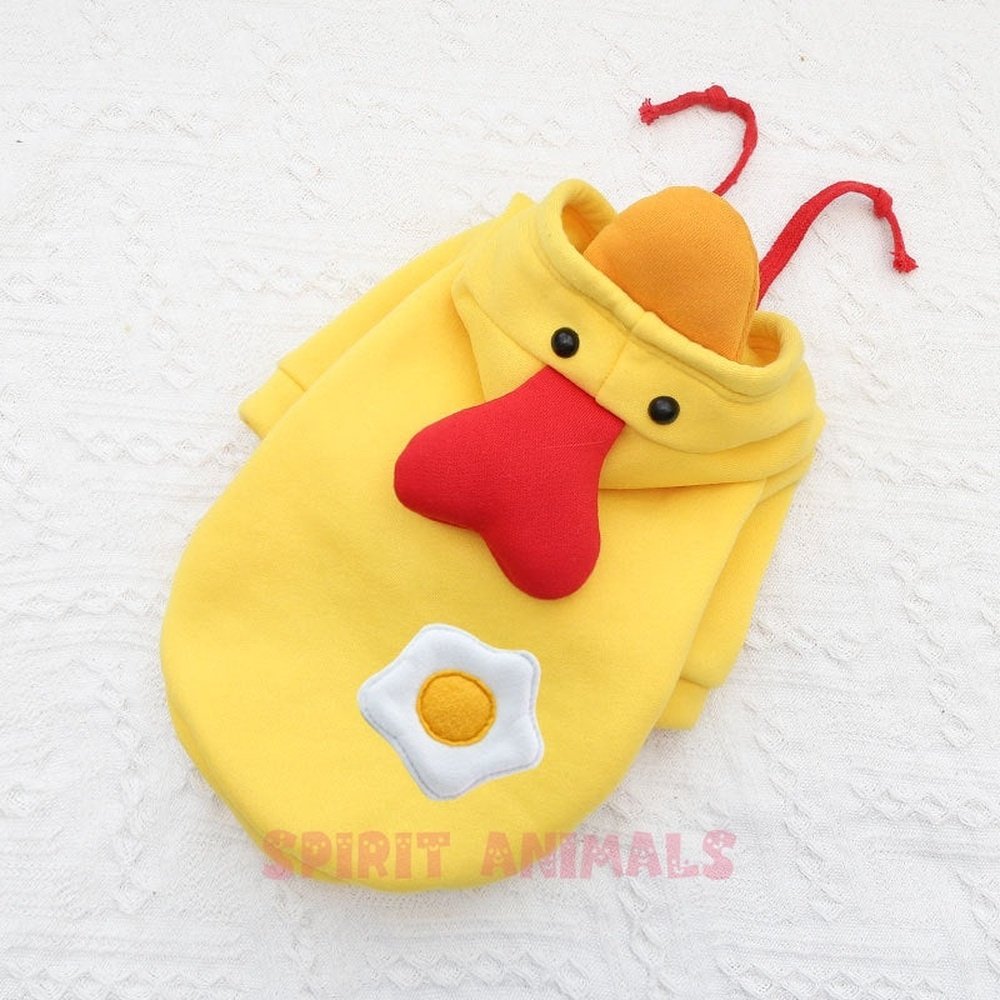 Pet Costume - White / Yellow Chicken-Furever Adorable