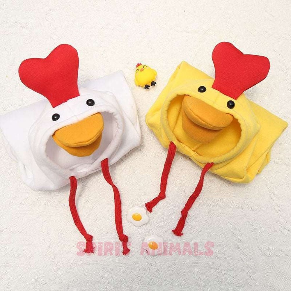 Pet Costume - White / Yellow Chicken-Furever Adorable