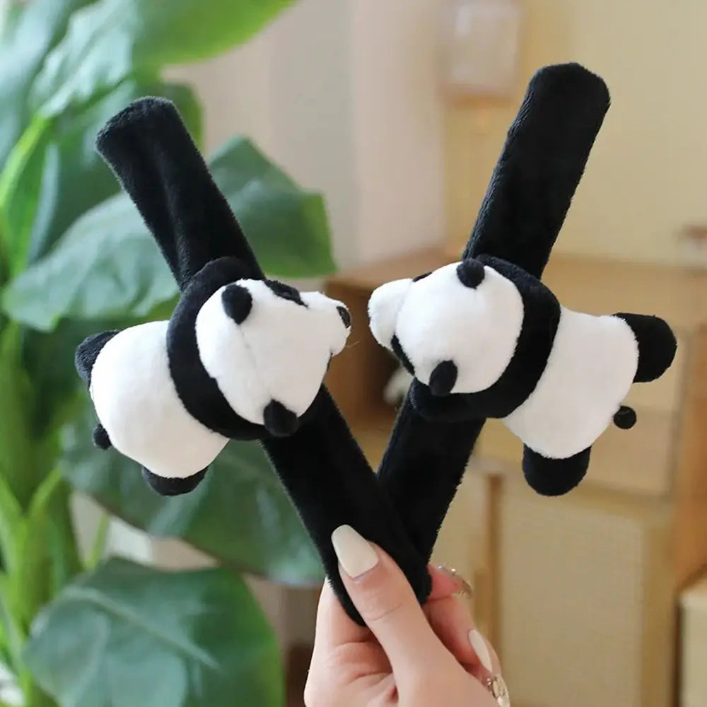 Plush Panda Wristbands-Furever Adorable