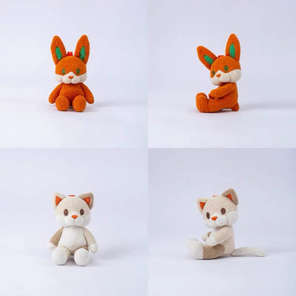 Poseable Plush Animal Bag Charm & Keyring Keychain Furever Adorable