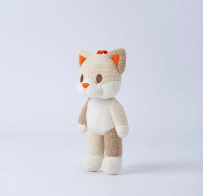 Poseable Plush Animal Bag Charm & Keyring Keychain Furever Adorable