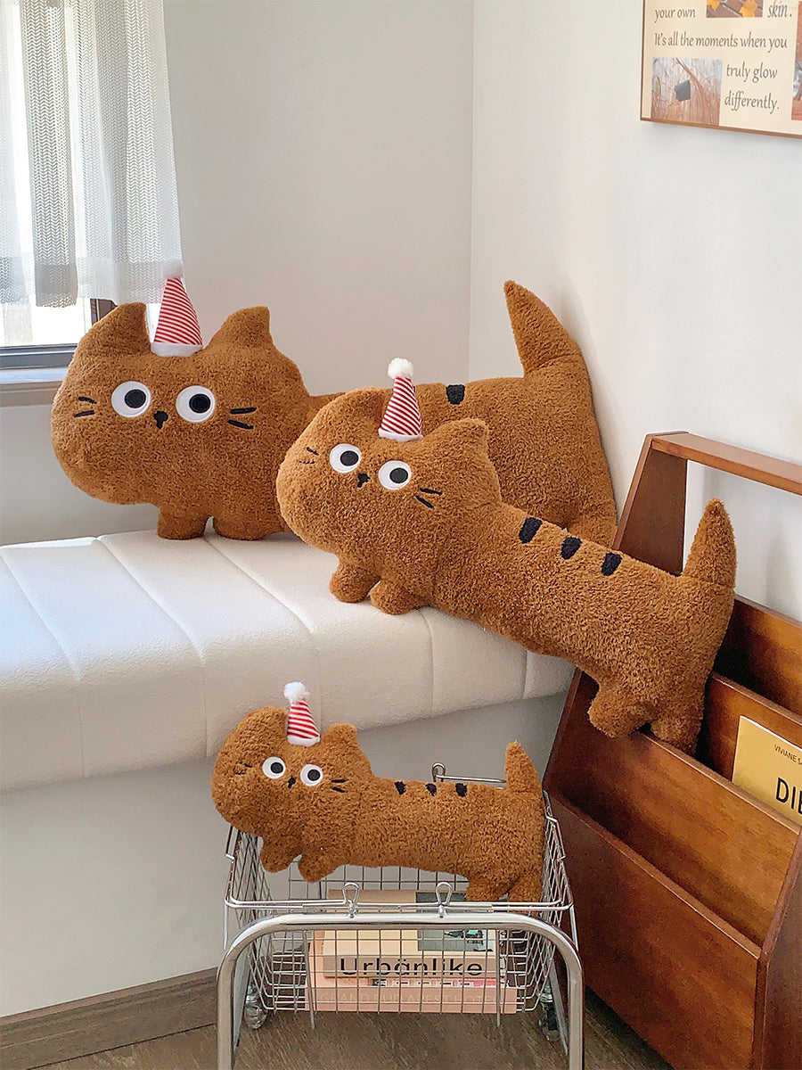 Pre-Order Cute cat with a party hat cushions-Furever Adorable