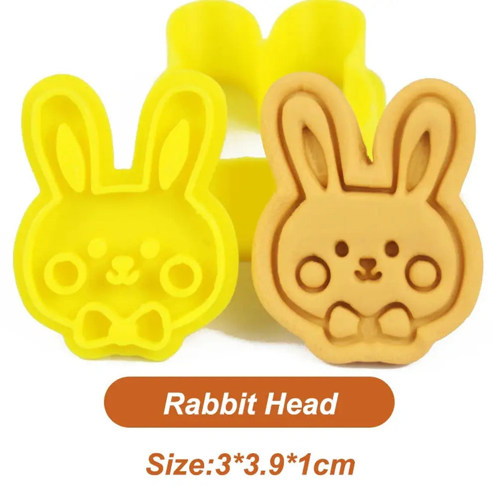 Rabbie Shaped 3D Biscuit Molding Set-Furever Adorable