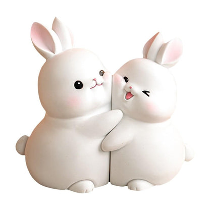 Rabbit Decorative Bookends-Furever Adorable