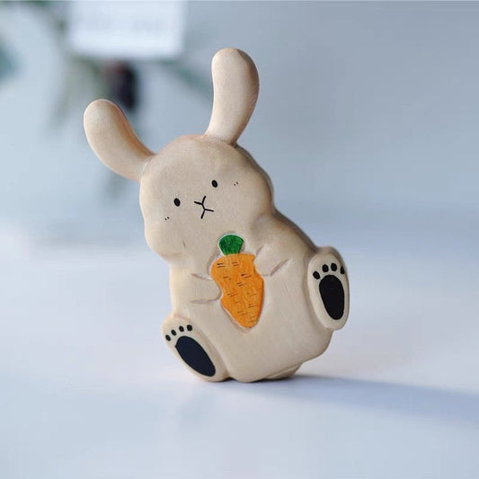 Rabbit Handmade Wooden Bottle Opener-Furever Adorable