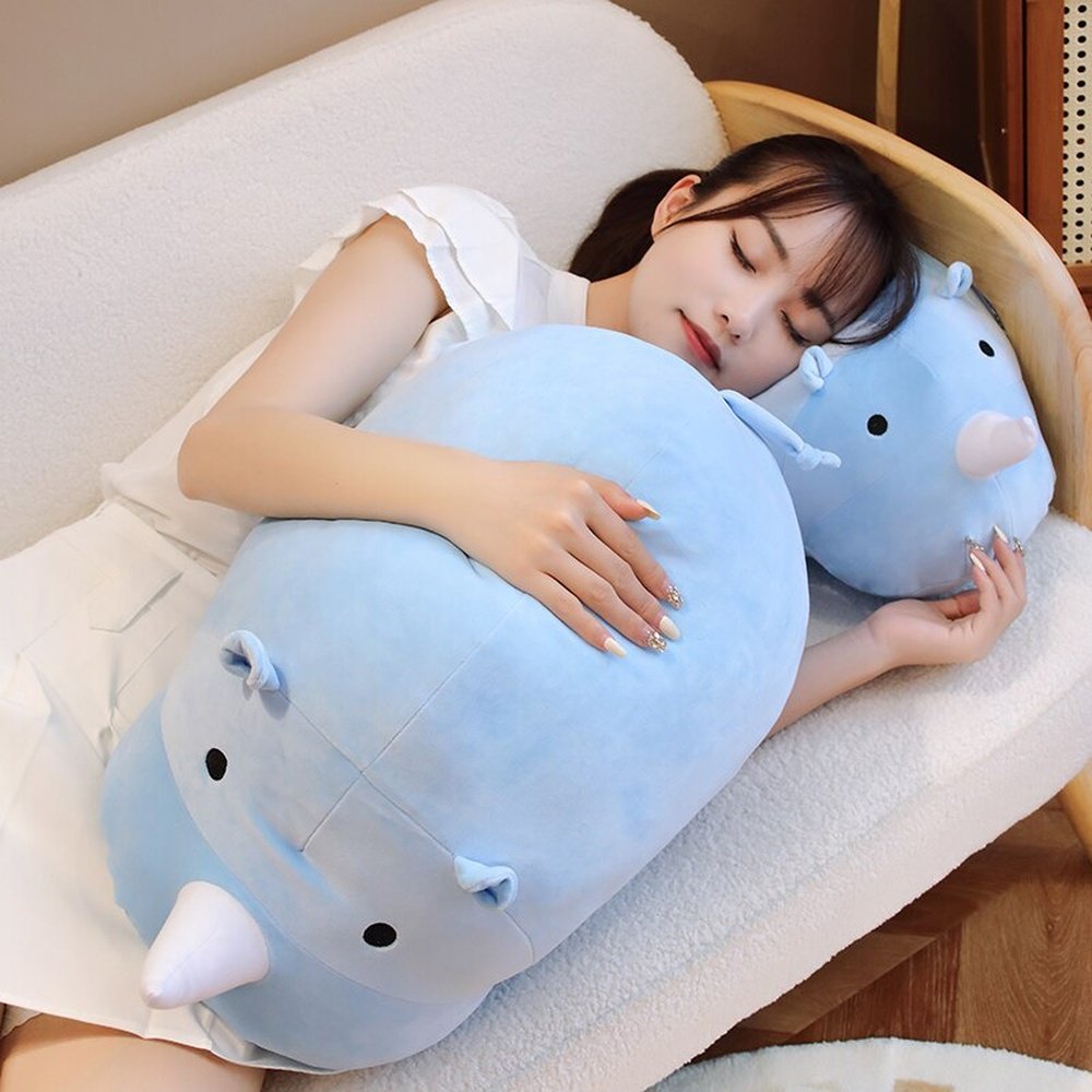 Rhino Plush Cushion Toy-Furever Adorable